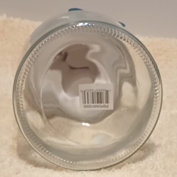 NWT ~ Play On! Pet Glass Treat Storage Jars with Ceramic Lid & Paw Print Handle - Picture 6 of 6